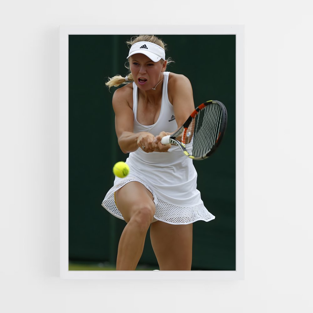 Poster Caroline de wozniacki – affiche Tennis (vue 3)